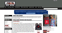 Desktop Screenshot of metalmusicarchives.com